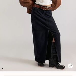 We The Free Charcoal Pencil Skirt